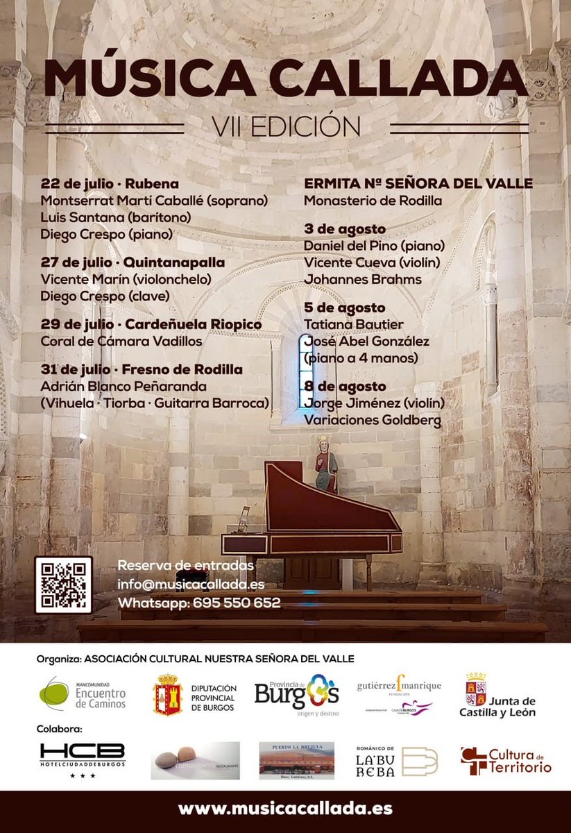MusicaCallada23's tweet photo. Ya tenemos cartel para la nueva edición del ciclo de conciertos La Música Callada.
¡Y no podemos estar más contentos!
Esta edición estará compuesta por 7 conciertos
Toda la ℹ️ en https://t.co/LBgWqCJ0ta
#desarrollorural #cultura #turismo #musica #conciertos #ciclodemusica https://t.co/GK8WmUgPUf