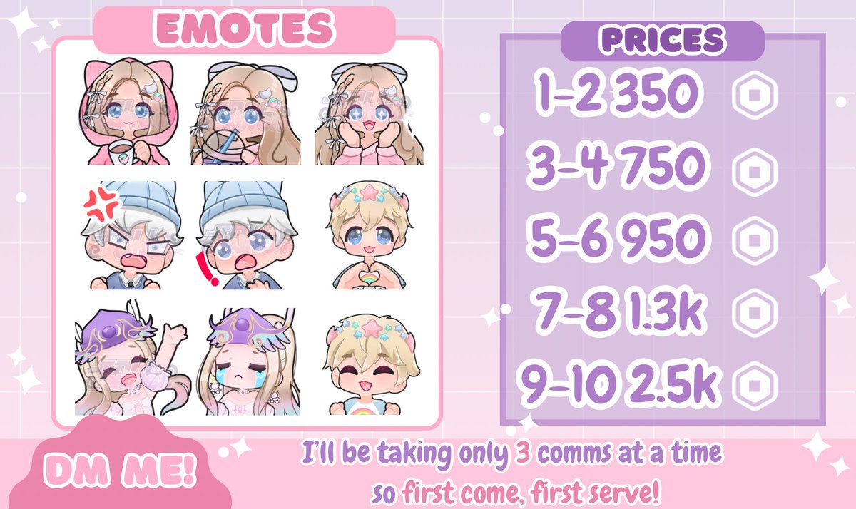 tollkttn's tweet photo. .      //\︵/\\
        ( • 𖥦 • )
✦ ・ ꐑ⎯⎯ꐑ ・⎯⎯・✦

🌿🍓 my emotes info ! ୨୧

https://t.co/lkSnJBElzM (please fill out this form if you're interested)

#roblox #robloxdeveloper #robloxdev #robloxgfx  #robloxart https://t.co/vzJ3qpUnL6