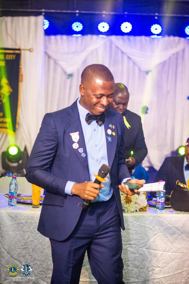 It has been good ride 
Thank you <a href="/oilcityleo/">Takoradi Oil City Leo Club 🦁</a> <a href="/leodistrict418/">Leo District 418, Ghana</a> 
It’s been a beautiful journey serving as President and District Service Chair respectively for the just ended service year.  Thank you for the confidence you reposed in me.
🥂 IPP, LAH 
Onto the next  
<a href="/nkuranhyelions/">Takoradi Nkuranhye Virtual Leo-Lions Club</a>
