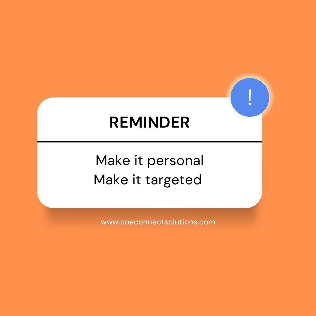 OneConnectSol's tweet image. 🎯 Personalization matters! 

Did you know that AI algorithms can analyze donor behavior to create tailored experiences and enhance donor engagement?

Why not tailor your data to help give users a better experience?

#DataPersonalization #AIinFundraising #fundraising #data #AI