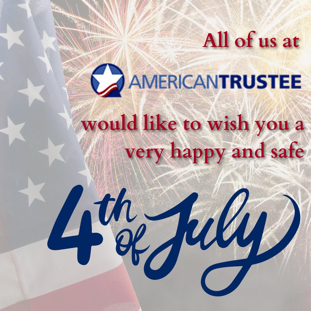 We wish you the very best and safest 4th of July! 
___________________
#indepence #insurance #insuranceagent #insurtech #job #jobfair #newjob #career #starthere #careergoals #AmericanTrustee #HealthInsurance #HealthInsuranceCoverage #FindHealthInsurance #Insurance #4thofJuly