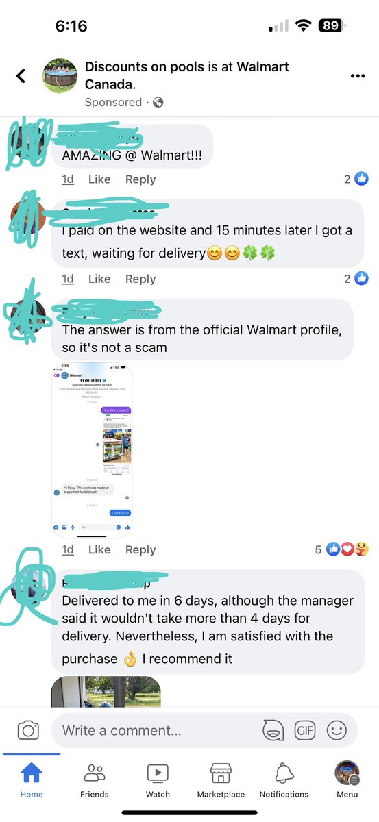 puddy002's tweet photo. @WalmartCanada are you aware this is going around Facebook?? https://t.co/Ak7QfbMQgl