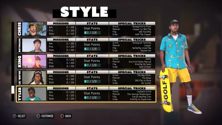tylercreatorBR's tweet photo. Tyler tem literalmente uma skin e um mapa só dele no Tony Hawks 5 e ngm sabia😐 https://t.co/Vzs2Gd4PWR