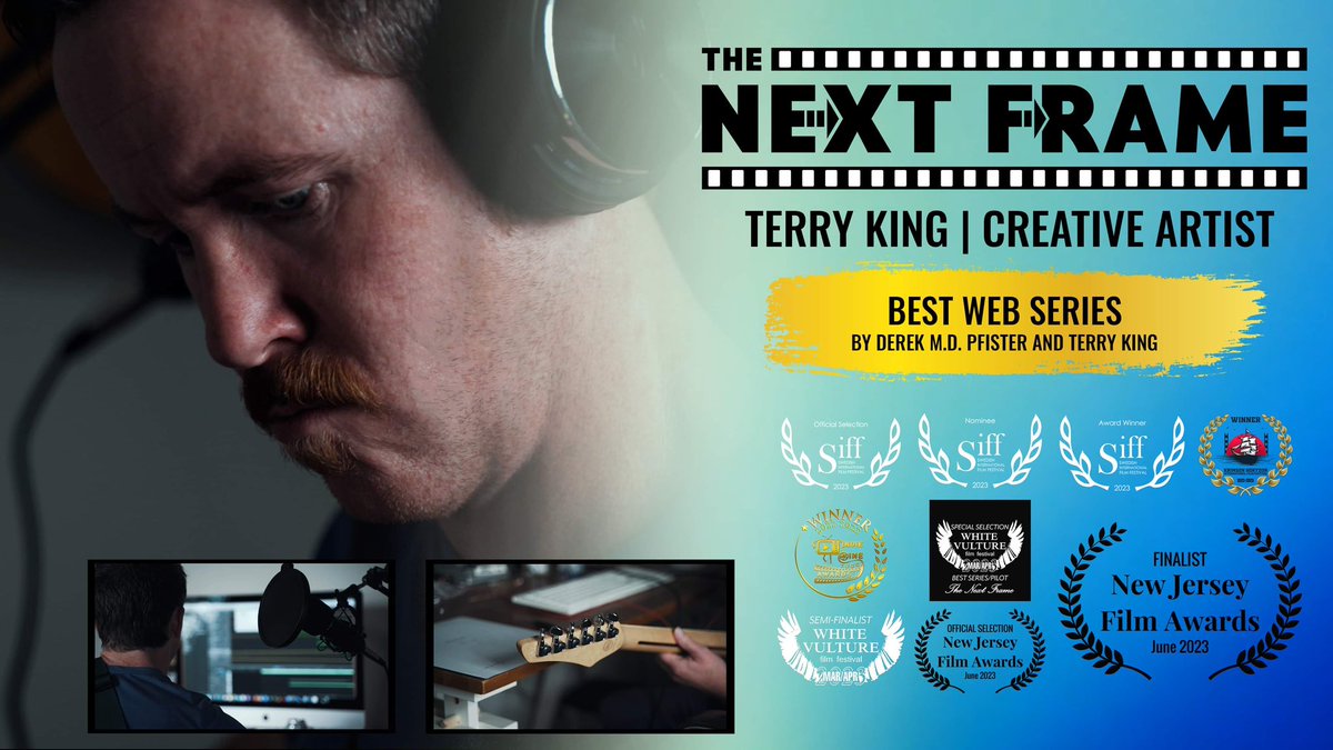 COSFilmsINC's tweet photo. We are excited to share that our Wisconsin 48 Hour Film “Just Pans” and our episode of “The Next Frame” featuring creative artist Terry King are FINALISTS in the @njfilmawards 

#thenextframe #newjerseyfilmawards
#filmmaking #filmawards #newjersey #milwaukee https://t.co/HPWcAYWABU