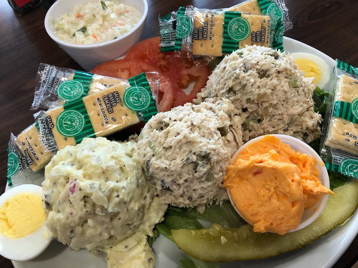 Delicious eats! Famous #chicken salad 👍😋👍 #foodie #WakefieldVa <a href="/VisitVirginia/">visitvirginia</a> #birthdayweek <a href="/VirginiaDiner/">Virginia Diner</a>