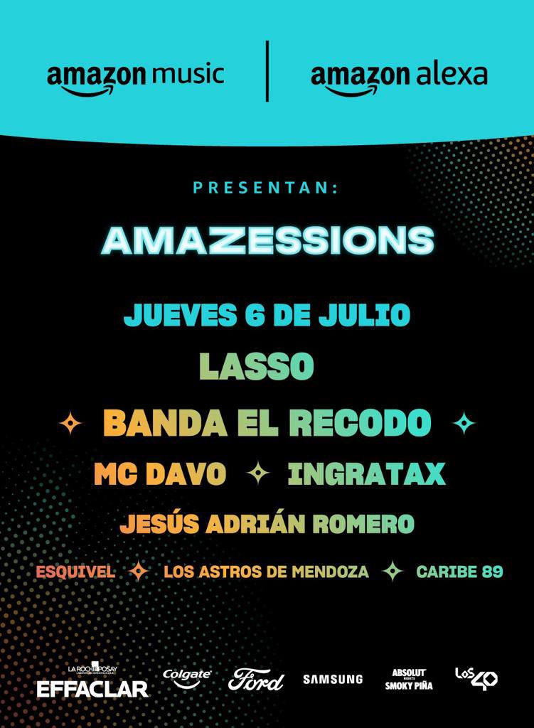 beefeatergin_MX's tweet photo. Tecnología, música y Gin en #Amazessions 😎
Si quieres ir con nosotros sigue leyendo.
Las primeras 25 personas en responder este tweet con “@beefeatergin_MX refresca #Amazessions” se llevan un pase doble para el JUEVES 6 DE JULIO 🍃 
¡Allá nos vemos! https://t.co/5dn3duBLFR
