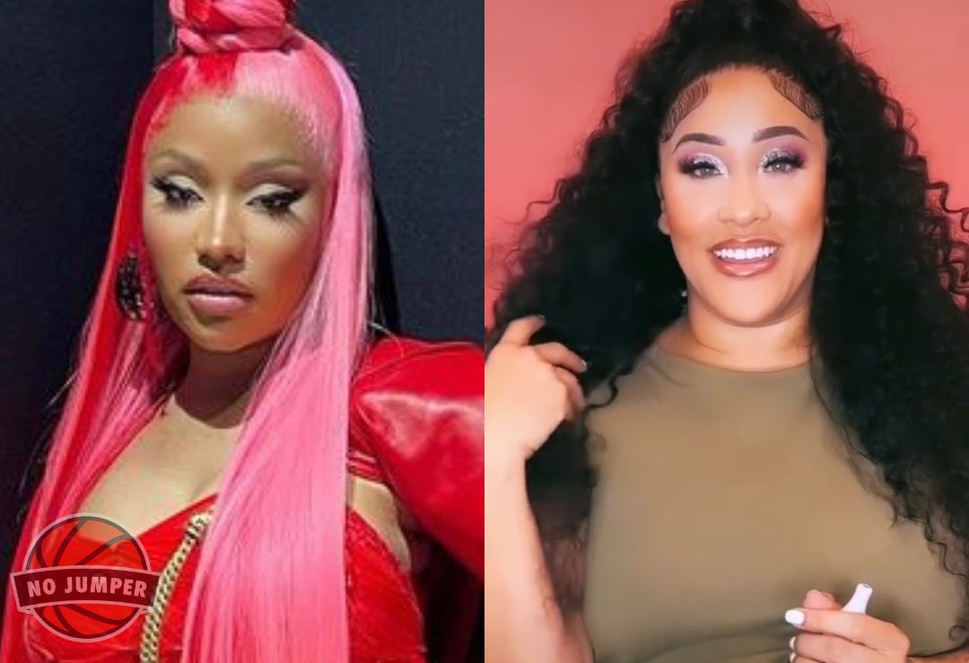 HARDWHlTE's tweet photo. Natalie Nunn thanks Nicki Minaj for getting a $1M dollar deal for shouting her out. 💖 https://t.co/gQLg7Tazhn