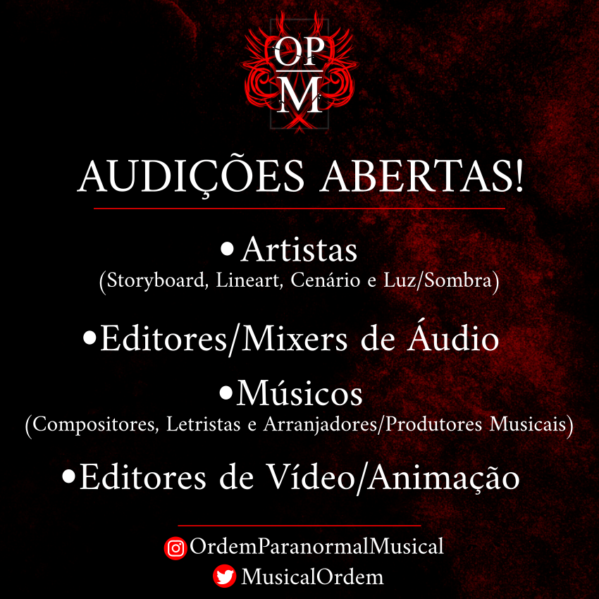 Ordem Paranormal: O Fã-Musical (@MusicalOrdem) / X