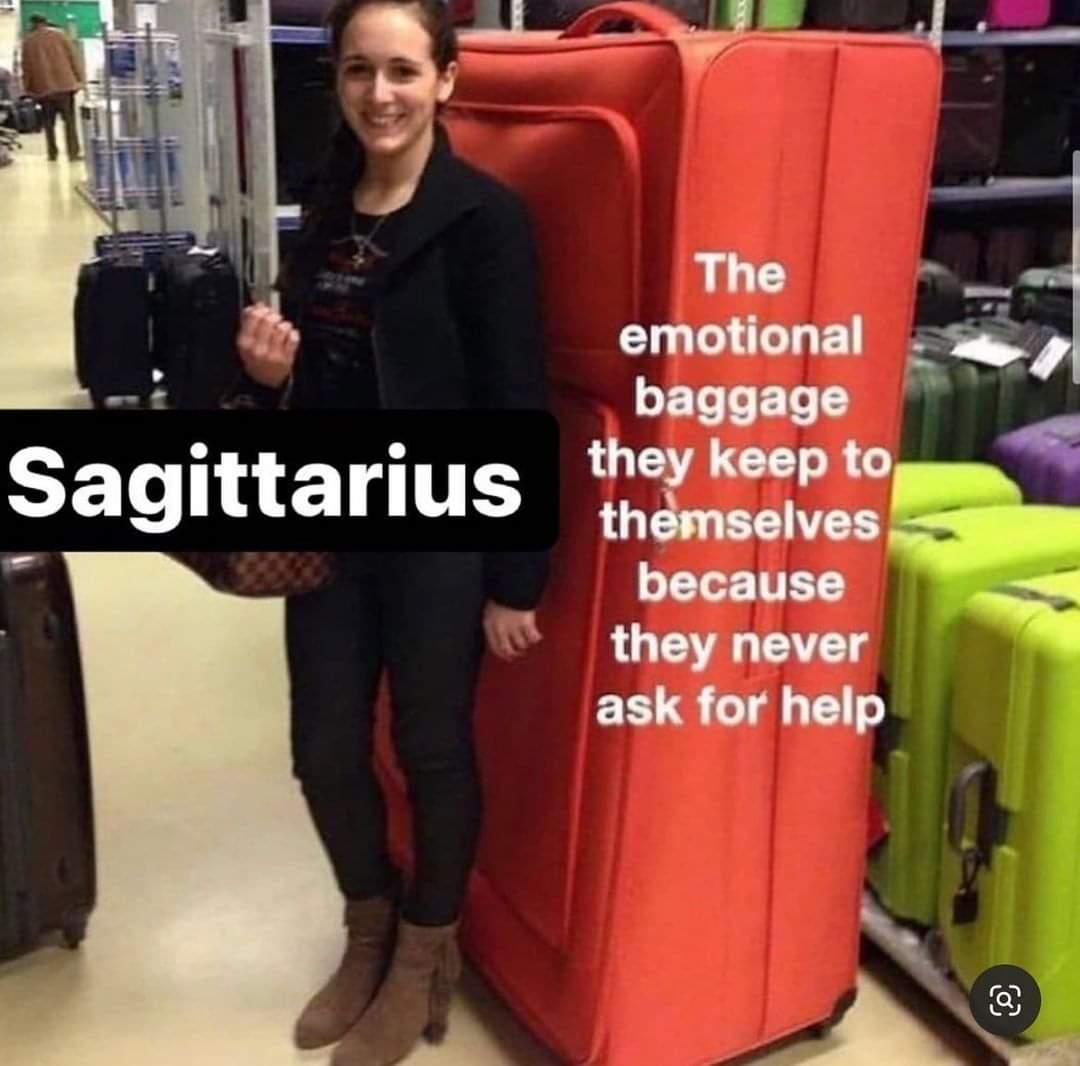 #Sagittarius, ask someone for help today. You deserve it.