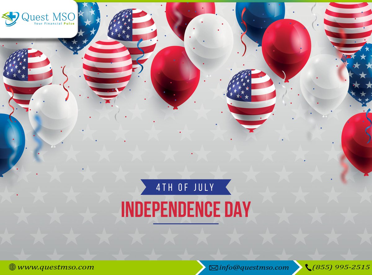 Happy #FourthofJuly to everyone!
#QuestMSO #IndependenceDay #IndependenceDay2023 #July4th #July4thWeekend