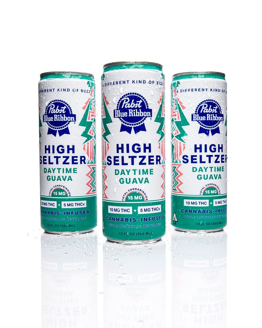 Pabst Cannabis Infused Seltzer tweet media