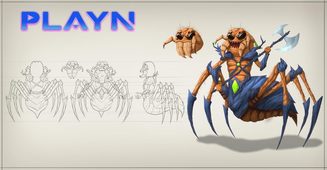 Playn_gmg's tweet photo. Master spinners of webs, the Spiders are able to create unique paths for their troops that not only provide the standard 25% bonus to their movement speed, but actually slow opponent troops by 25%!
https://t.co/oqcPXl3fqN 
#PLAYN #Gaming #GamingRevolution #gamer #fun #BugFrenzy https://t.co/ke8xY6K3se