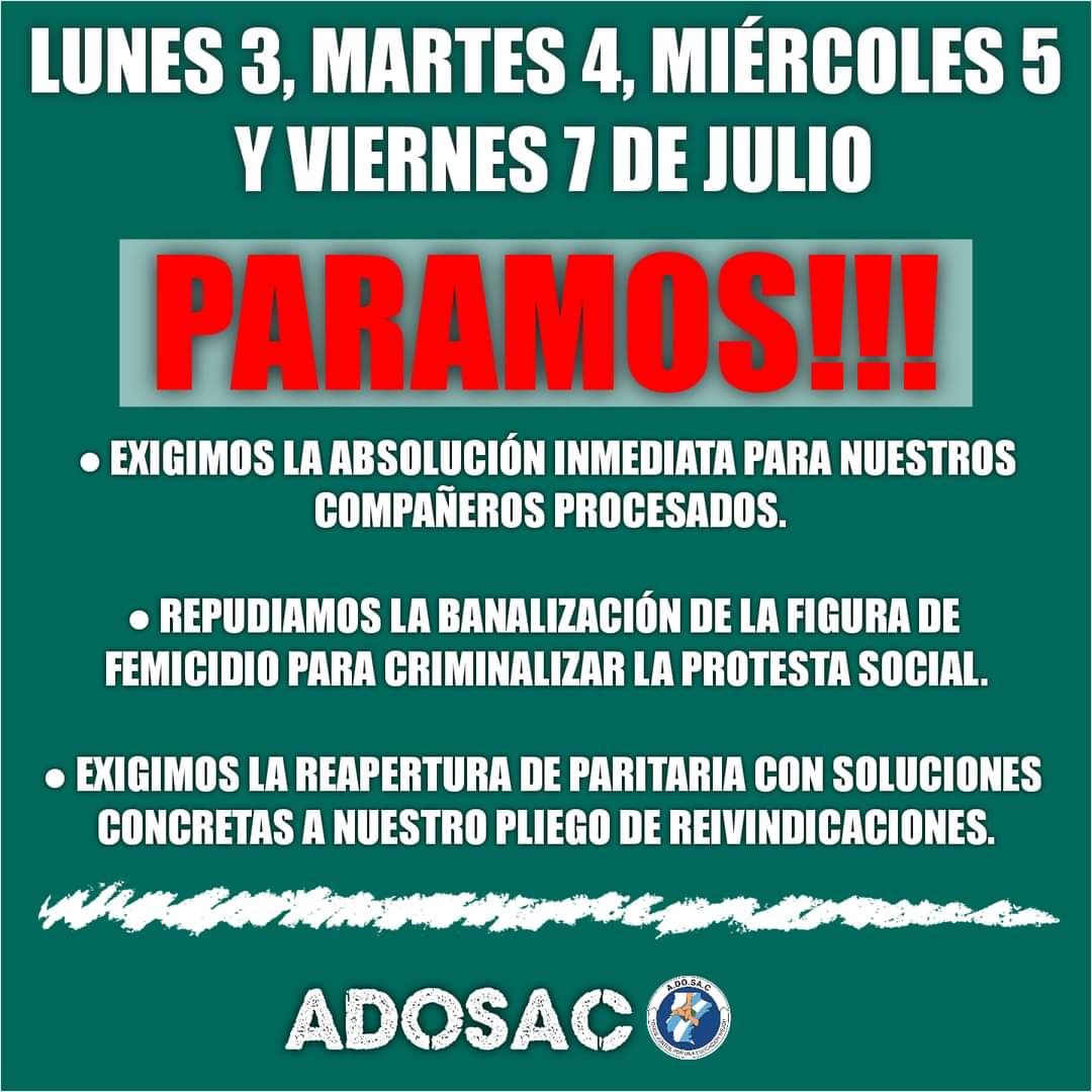 Patronas de estancia en Santa Cruz

Alicia Kirchner y Cristina, con dos jueces adictos, quieren meter presos a docentes por luchar. Una causa armada con testigos de la policía por una marcha en 2017 a la casa de la gobernadora, donde estaba CFK, a reclamar por salarios atrasados.