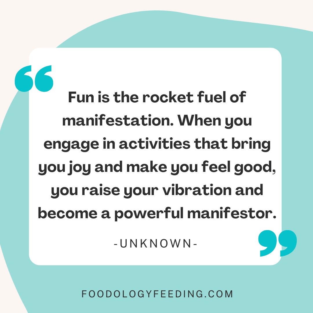 This month, we are focusing on ways to make food fun for you and your child- even when you want to pull your hair out! 

Having fun is a powerful tool for manifesting quicker because it aligns us with the energy of what we desire. 

#manifestation #loa #pickyeaters #makefoodfun
