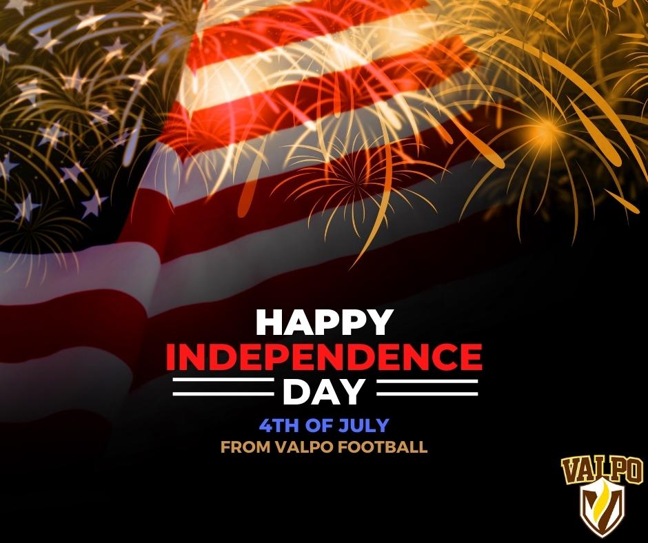 🔔Happy 4th From Valparaiso Football 🎆