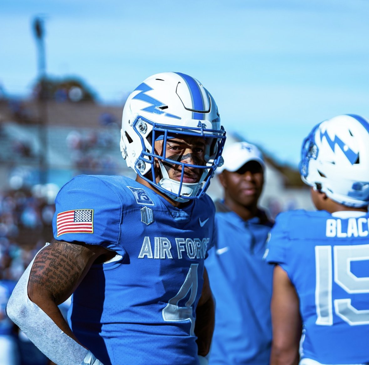 Jayson_Allen1's tweet photo. #AGTG Extremely blessed to receive an offer from The Air Force Academy! @CoachNickToth @CoachAlexMeans @MohrRecruiting @ChadSimmons_ @JeremyO_Johnson @Rivals_Clint @CoachHarold73 @giodelapena https://t.co/06Rdqc8AWi