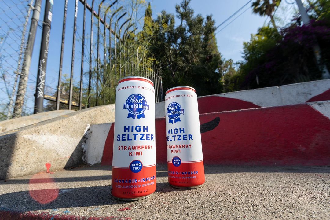 Pabst Cannabis Infused Seltzer tweet media