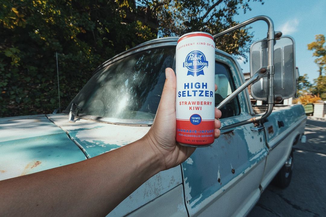 Pabst Cannabis Infused Seltzer tweet media