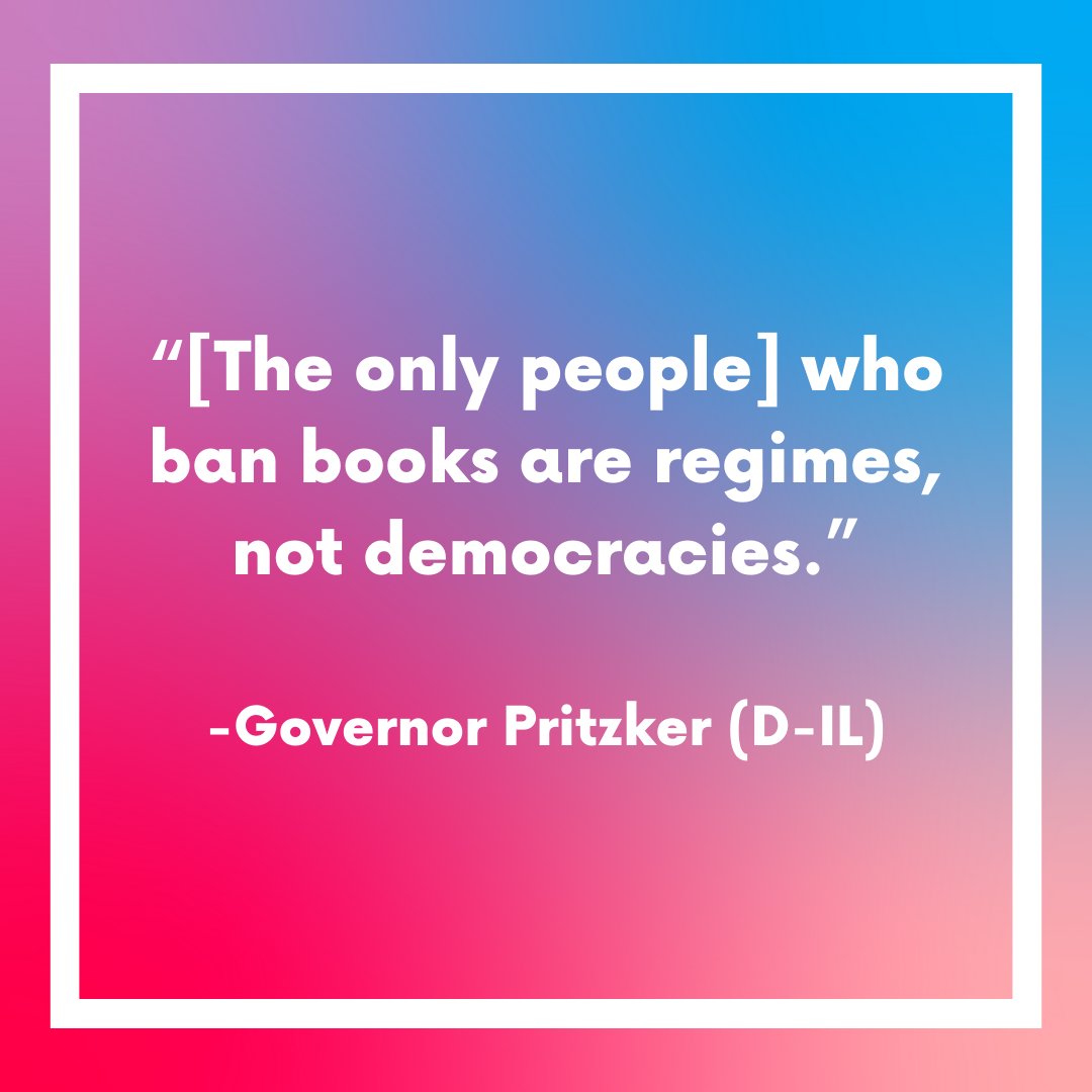 VOTIllinois's tweet photo. Illinois just became the first State to Ban Book Bans.
#Illinois #GenerationDemocracy https://t.co/WRO9jbyxJQ