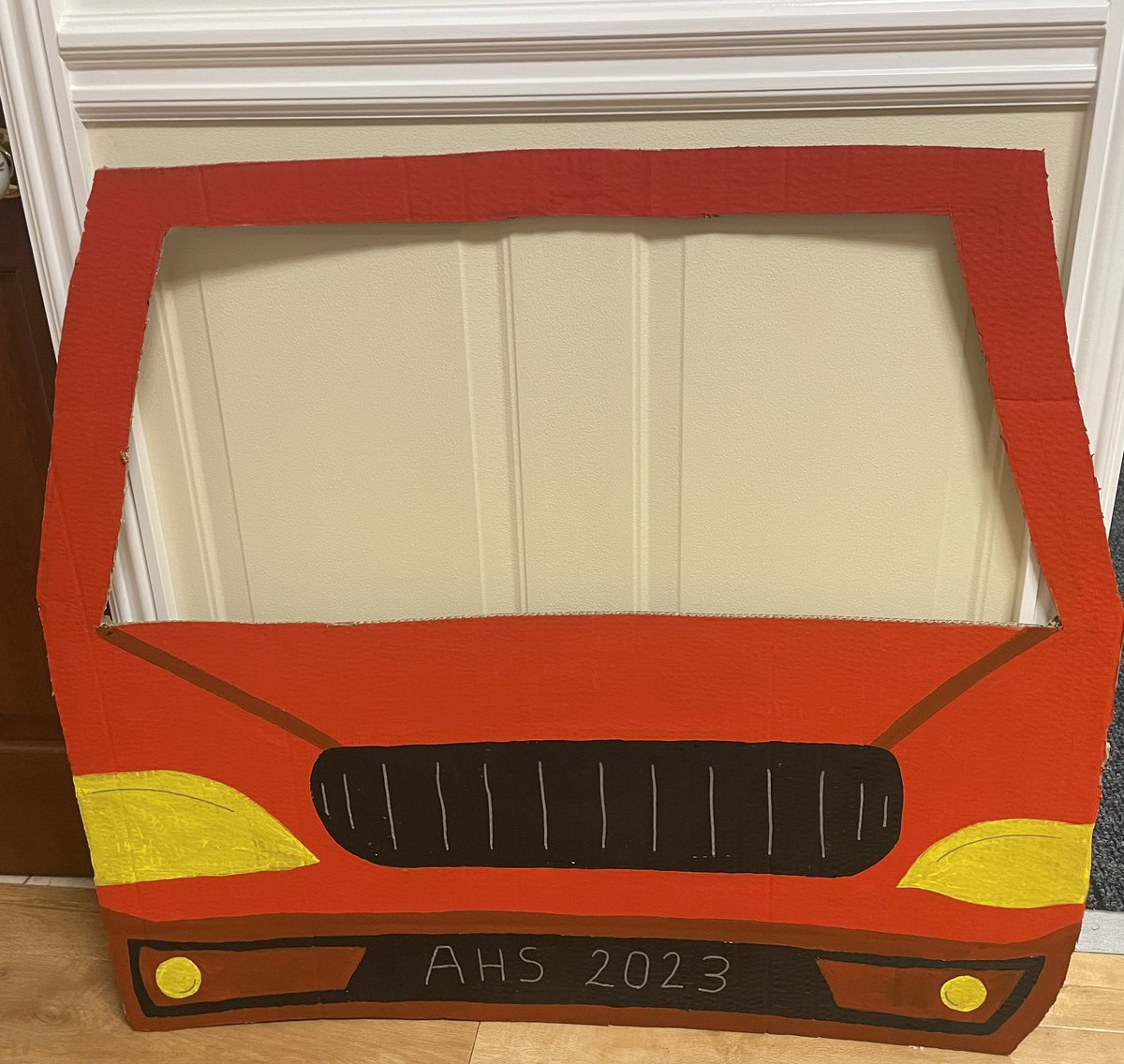 The Year 1 and 2 Classes of 2023 are ready to ‘drive’ you wild in their Prize Giving tomorrow. (Miss Foster should probably give up prop making…)