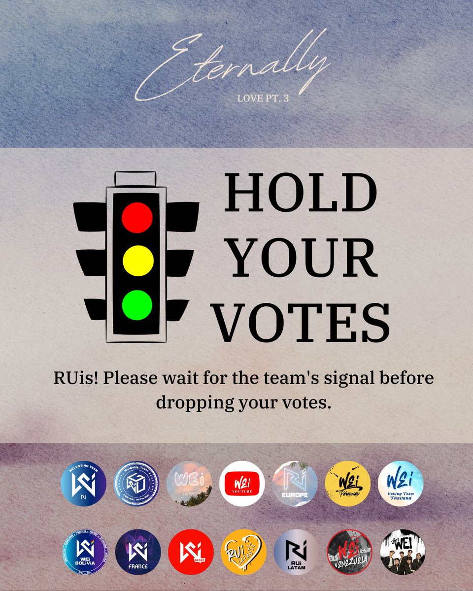 WEi_VotingTeam's tweet photo. ‼️RUi‼️

A quick reminder to save your votes for NEXT WEEK's vote on THE SHOW. Save your Heart Jellies!! We WILL be nominated next week and then we can WIN!

Keep collecting!! Fighting!!

#WEi #위아이 #OVERDRIVE #질주 https://t.co/L8tDYroo6w