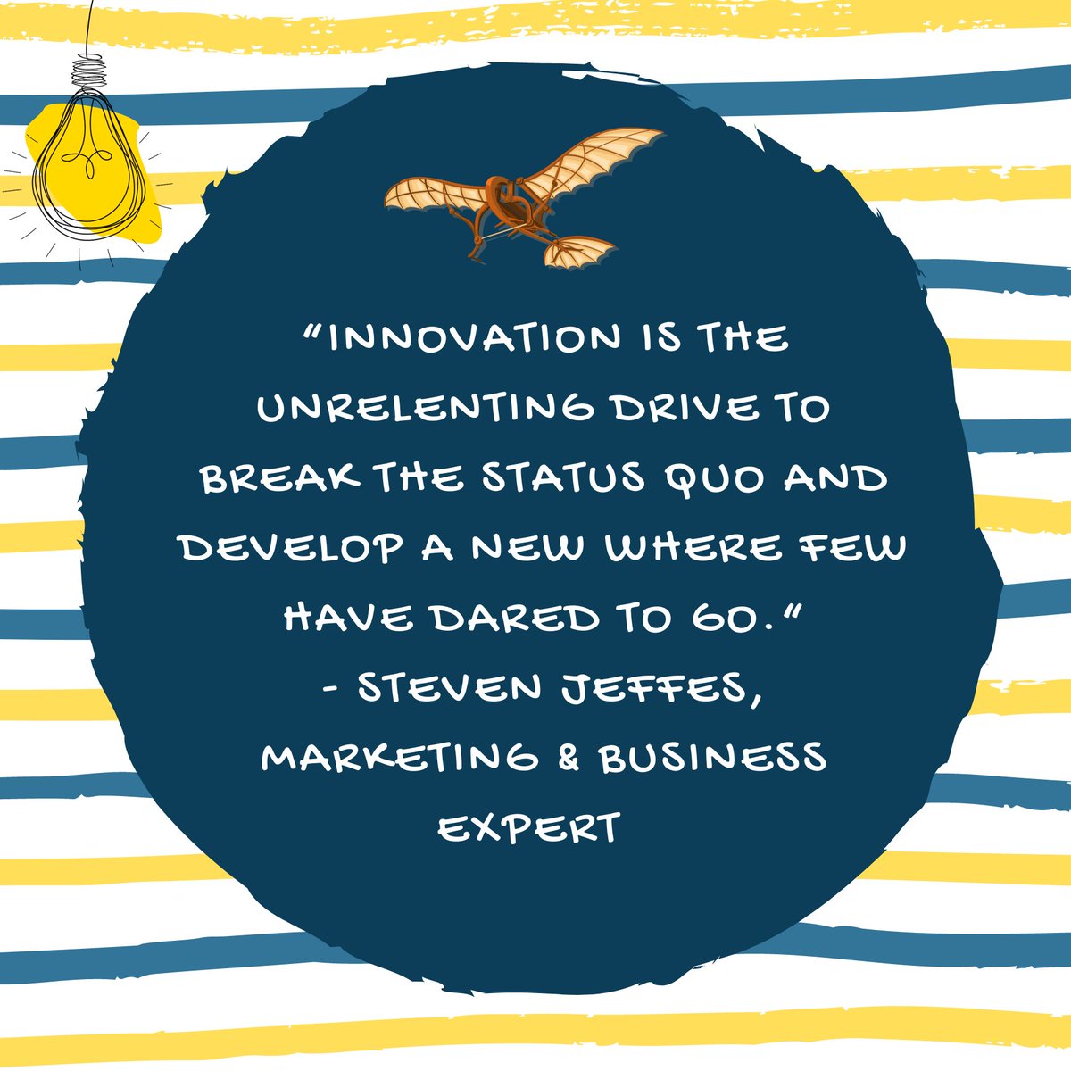 GenerationKm's tweet photo. 💡“Innovation is the unrelenting drive to break the status quo and develop a new where few have dared to go. “- Steven Jeffes, marketing & business expert
#corporateinnovation #statusquo #innovation #intrapreneurship #KM #KM40 #Knowledgemanagement #change #business https://t.co/HAAoctkaMy