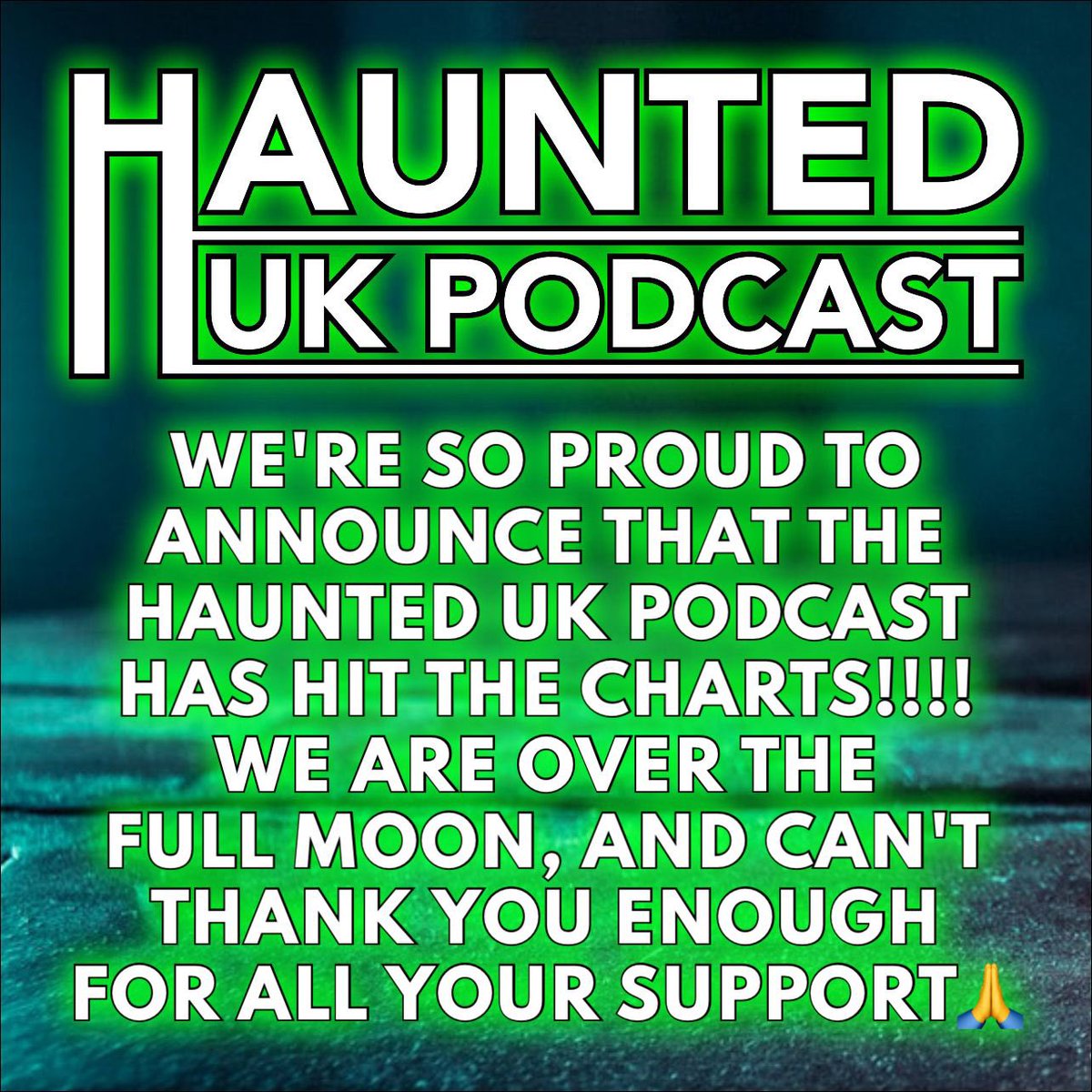 MarieWProofread's tweet image. #hauntedukpodcast has hit the charts !! Such a milestone and I’m so proud … Please don’t pinch me , I might wake up ! 🥲#scripteditor #topofthepops #Spotify