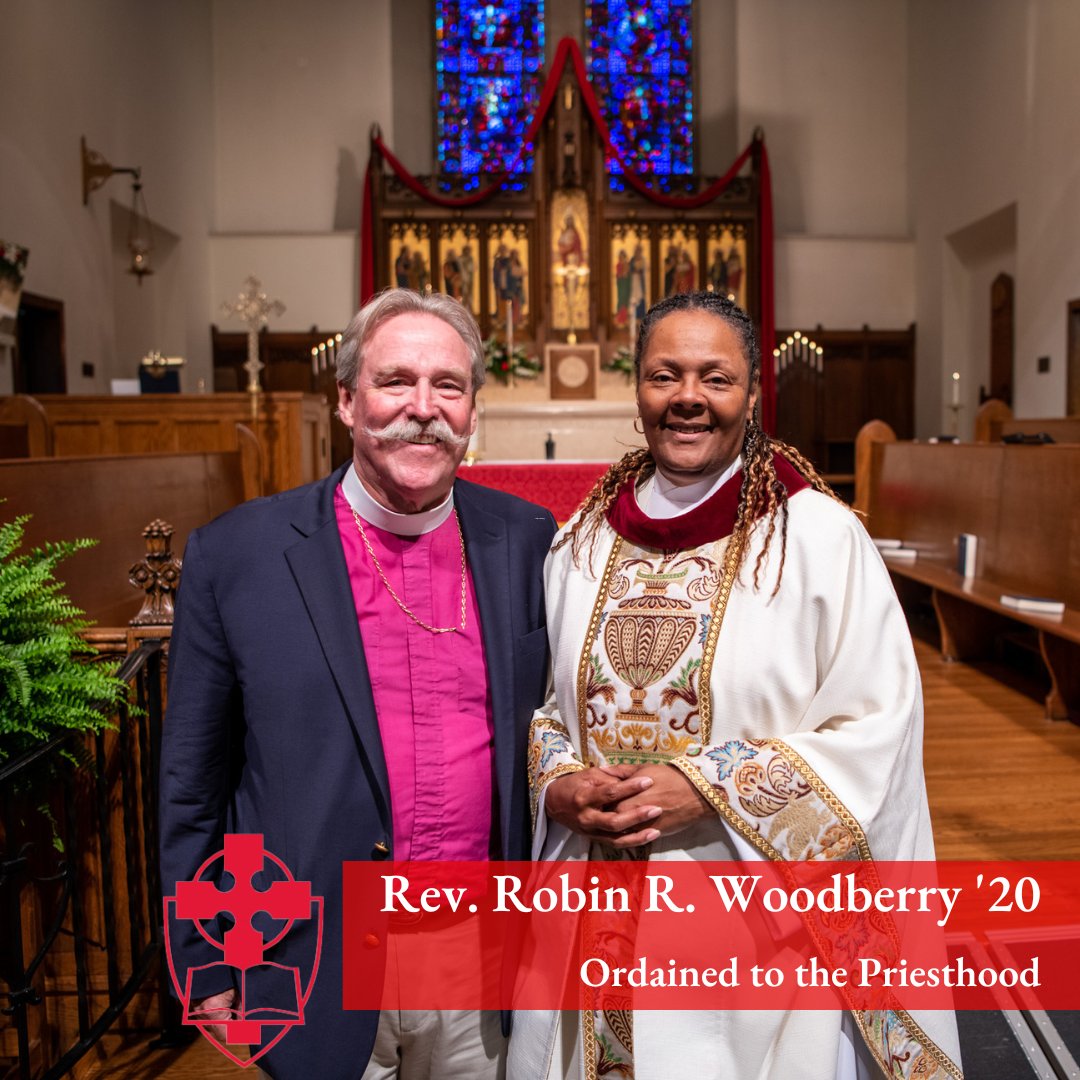 The Rev. Robin Woodberry '20 was ordained to the priesthood June 3 at ​St. Paul's Episcopal Church in Canton, OH.

Congratulations! We give thanks for your work and witness in the world!
