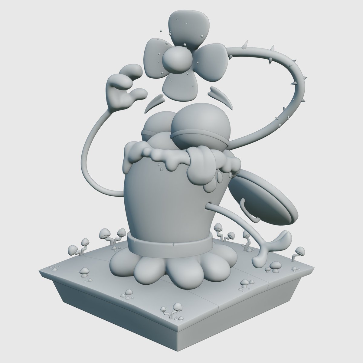 Adelaida_P's tweet photo. I have enjoyed making this character!

Concept by: @michel_verdu_art

#blender #blender3d #3d #3dcharacter #3dcharactermodeling #sculpt #character #characterart #3dartist #handpainted #3dhandpainted #cute https://t.co/s0jpe9R2qX