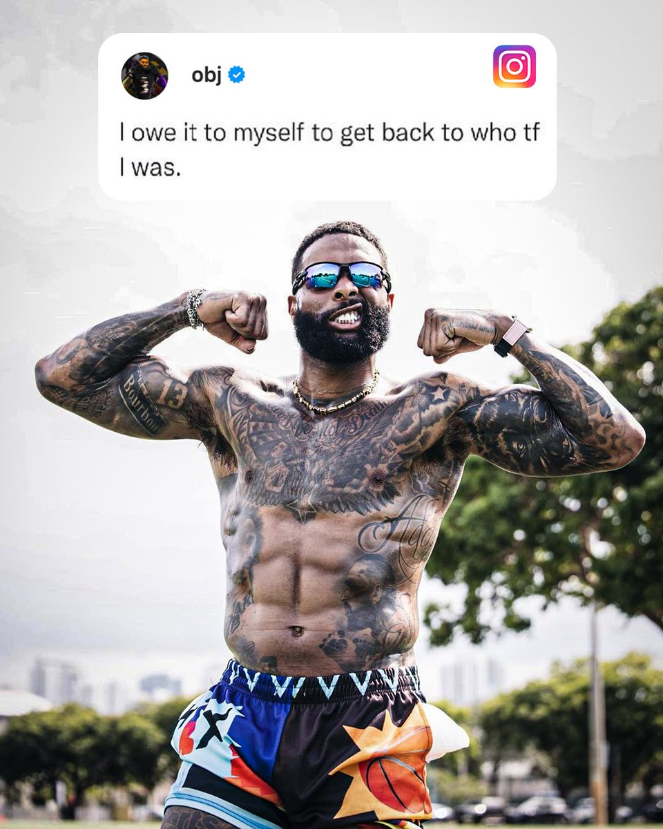 ESPNFantasy's tweet photo. .@obj comeback 🔜 https://t.co/n6PVd8JJP5