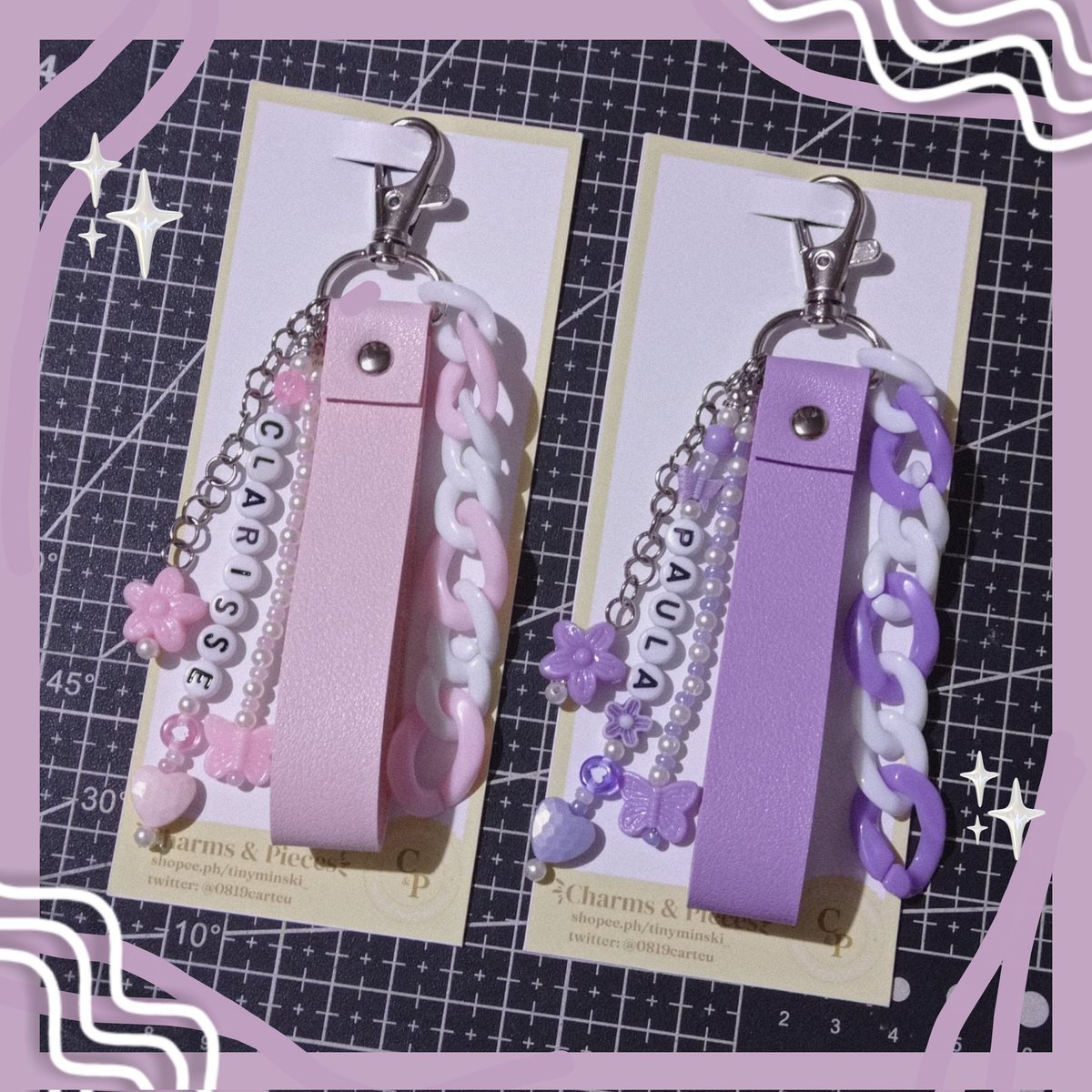 wts lfb | #krisellss

PERFECT FOR GRADUATION GIFT ♡

customized keychains
— 60php only!
— mop: gcash / cod (w/ fees) 
— mod: sco, cod, jnt, ggx, lbc, flash
— check shapi acc on bio for more keychain designs!~ 
— message me for any inquiries
