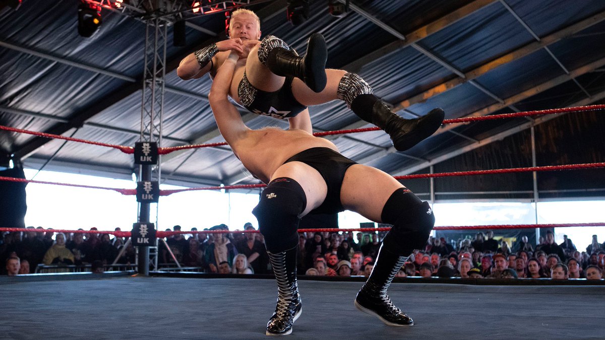 NXTUK_Legacy's tweet photo. July 3, 2019:
At Donington Park as part of Download Festival, #IMPERIUM member @axeman3016 made his #NXTUK in-ring debut and defeated #JackStarz with an earth shattering powerbomb.
๐ธ WWE
#DF2019 https://t.co/L02qWNIcr6