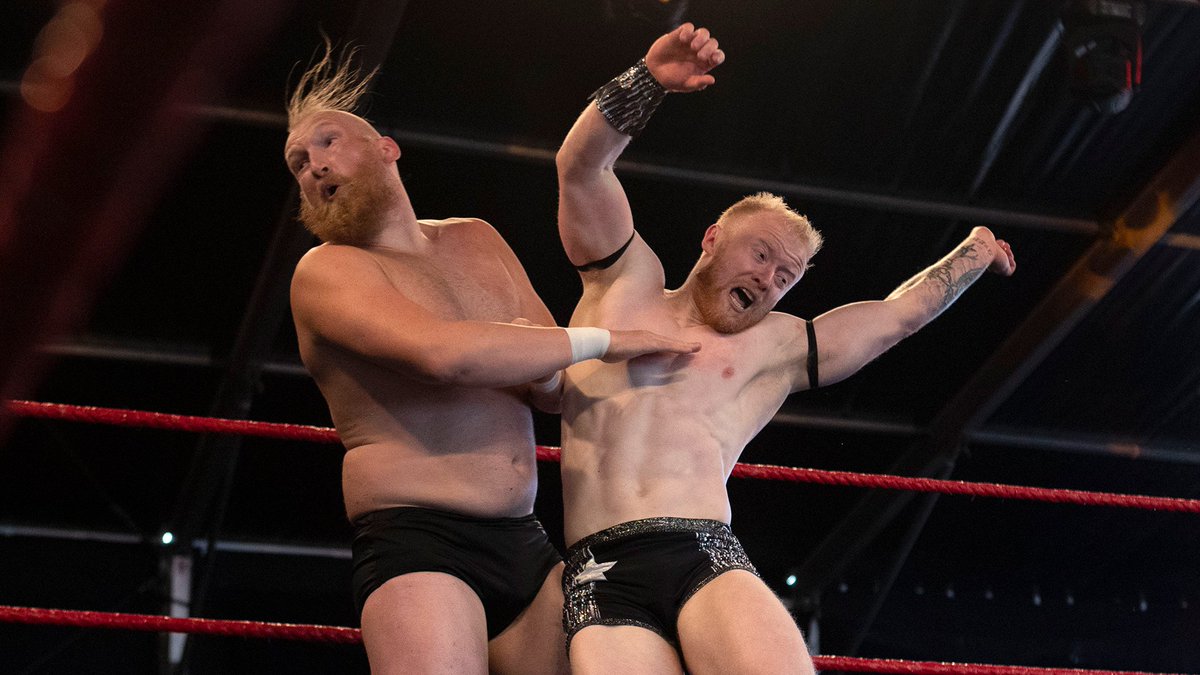NXTUK_Legacy's tweet photo. July 3, 2019:
At Donington Park as part of Download Festival, #IMPERIUM member @axeman3016 made his #NXTUK in-ring debut and defeated #JackStarz with an earth shattering powerbomb.
๐ธ WWE
#DF2019 https://t.co/L02qWNIcr6