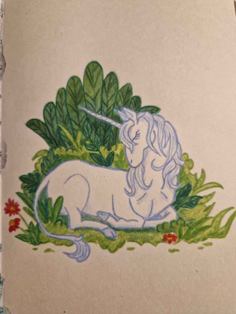 #sketchbook #illustration #kidlitart #unicorn #artists