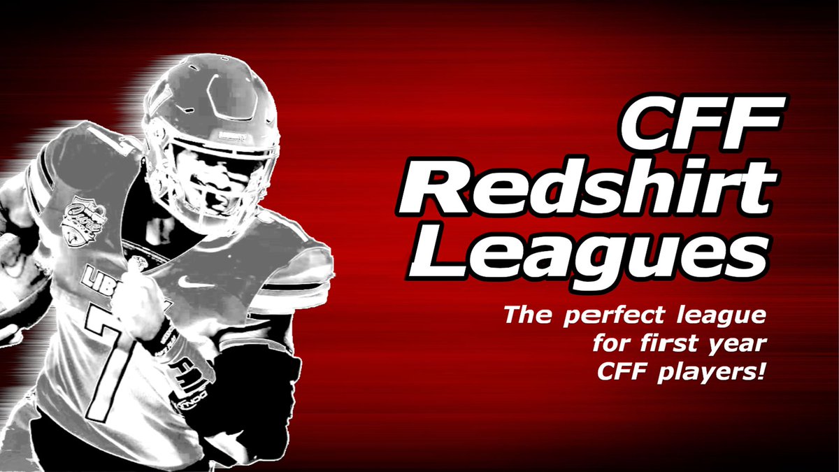 CFF_Jared's tweet image. Are you someone who has heard of College Fantasy Football and wants to try it but are afraid of jumping into a league with experienced players?

Well, the 2023 Redshirt League is your chance to play with other 1st year players!

Sign up below or tag a friend who should play CFF!