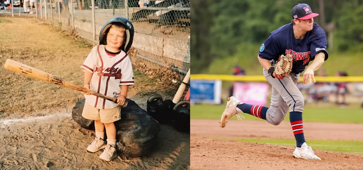 Tim Noone (<a href="/BabsonBaseball/">Babson Baseball</a>) is on the mound tonight for the <a href="/HarwichMariners/">Harwich Mariners</a>, as a kid he was a CCBL bat boy. 

Pitching this summer has fulfilled a lifelong dream.

Our <a href="/abbyypmiller/">Abby Miller</a> has more on Noone here: bit.ly/NooneTim