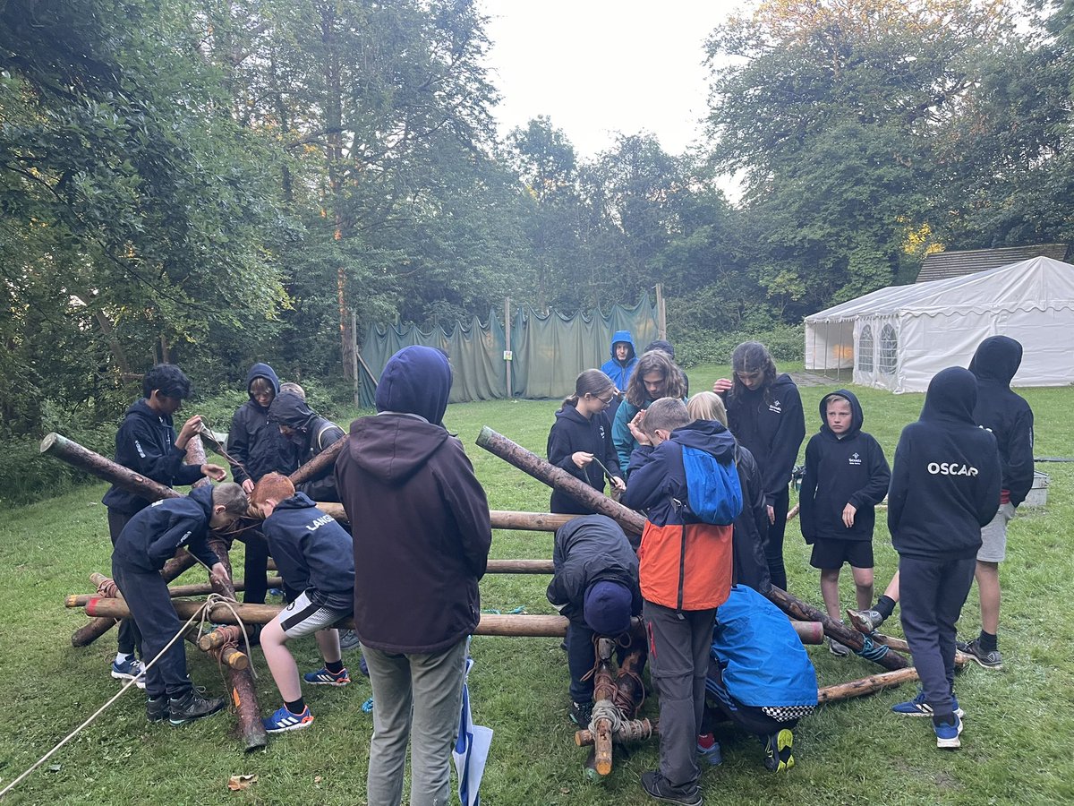 Out doing a bit of pioneering tonight

#skillsforlife