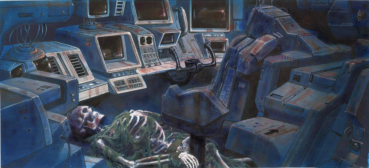retroscifiart's tweet photo. Mission Critical 15 - Gunner by Doug Chaffee https://t.co/QePDgComep