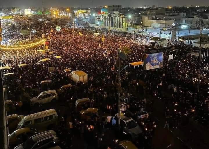 y_frqd's tweet photo. اهل مدينه الصدر المجاهده اليوم يرفعون الرأس لنصرة القرآن الكريم https://t.co/zaP5WcOXY6