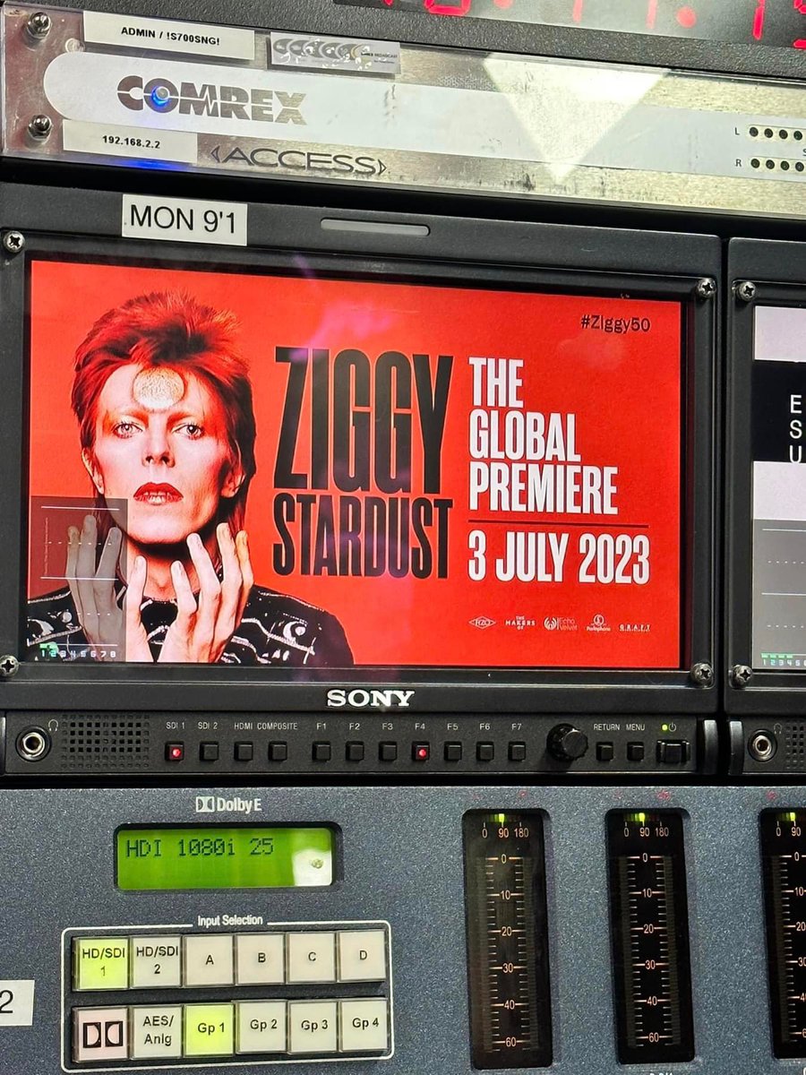 linksbroadcast's tweet image. Uplink to cinemas for Ziggy 50 integrating live Real time chat engine subtitles delivered over IP in to The SNG and multiplexed with ASI in to the broadcast in S700SNG - a new first &amp;amp; with some tweaks it will be an ongoing real live subtitle alternative workflow