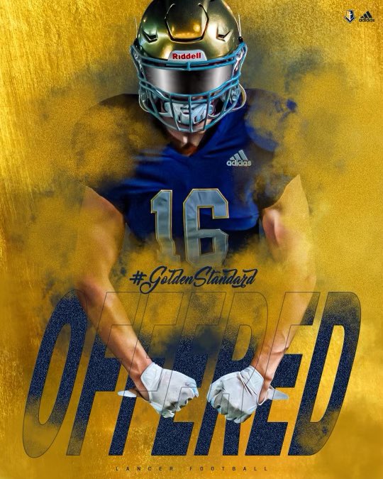 daytonharrell28's tweet photo. I am extremely excited to announce that I have received my first offer from @MMULancersFB. Thank you @DHeckCoach and the rest of the Mt Marty staff for this opportunity. @SCNorthFootball @SSI_Siouxland https://t.co/NwSDjQbxnv