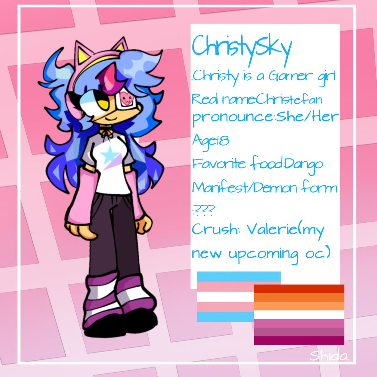 Sushidailyqueen's tweet photo. #Skydunzelle and #ChriSky ref #Fnf #Skyvers https://t.co/e8FaHtaUBc