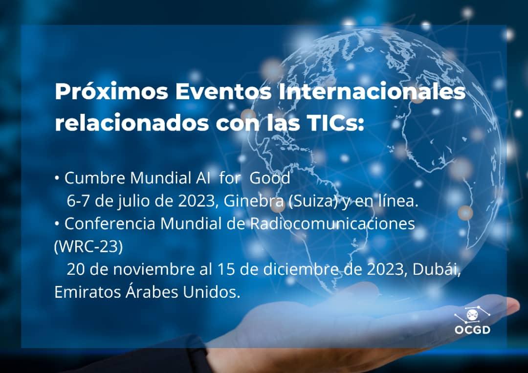 ObservatDigital's tweet photo. 🌐 𝗘𝘃𝗲𝗻𝘁𝗼𝘀 𝗶𝗻𝘁𝗲𝗿𝗻𝗮𝗰𝗶𝗼𝗻𝗮𝗹𝗲𝘀
🤓 Mantente informado de los próximos eventos que formarán parte de la agenda de las TICs 👇
#TransformaciónDigital | #SociedadDigital | #OCGD | #Eventos | #TICs https://t.co/NkSJrr85zr