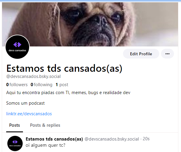 Estamos tds cansados(as) (@devscansados) / X