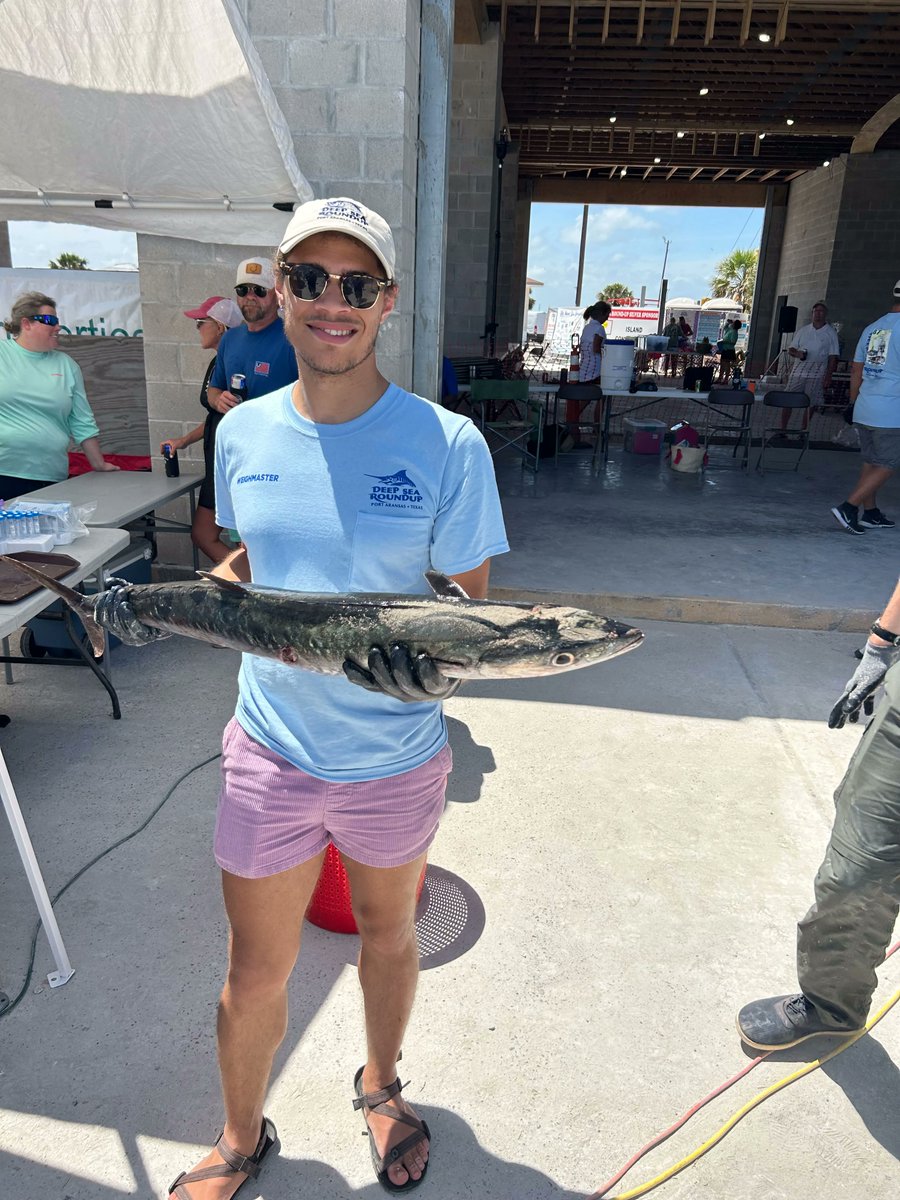 UTMSI's tweet photo. #UTMSI was happy to support the 87th #DeepSeaRoundUp this past weekend. Congrats to all of the anglers and thank you to all our students and staff for support running the tournament! https://t.co/UgY716AvvM