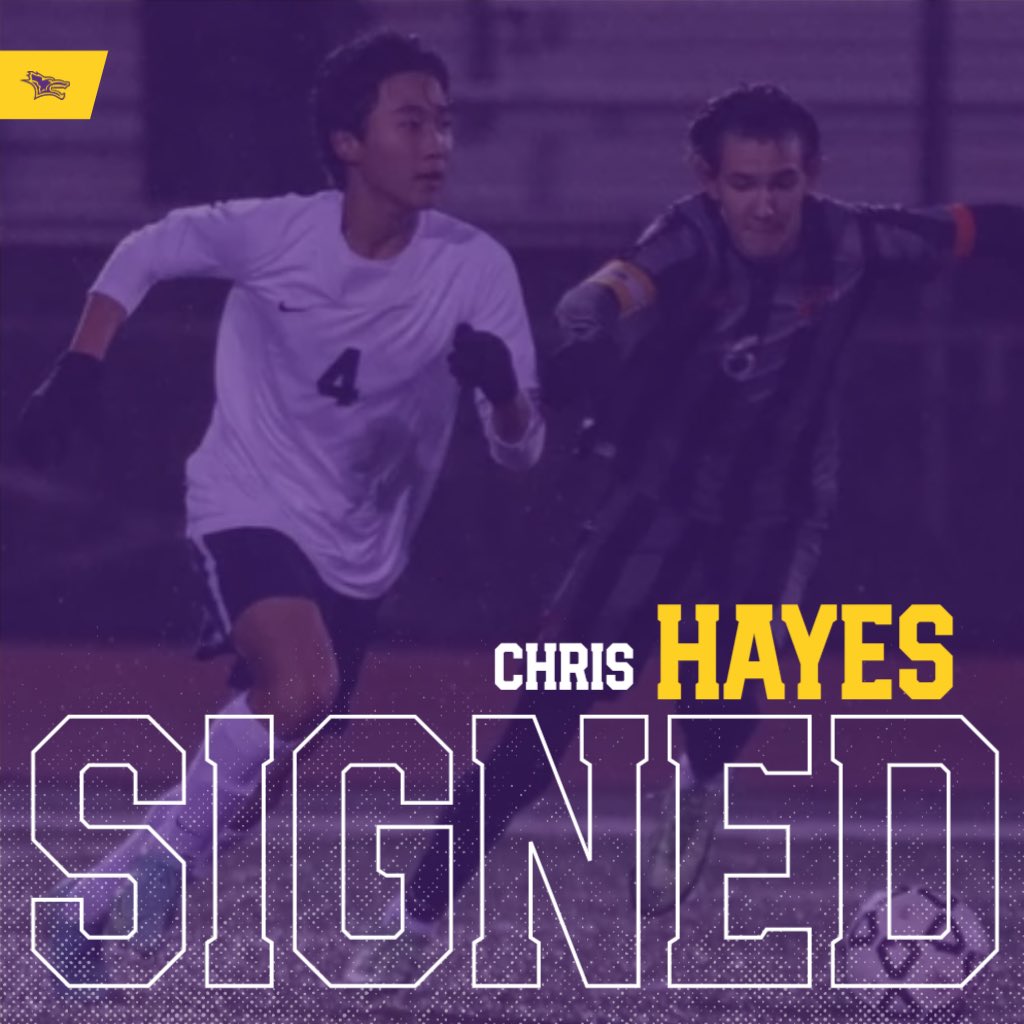 To make it another hat trick of signings on the day! We would also like to announce the signing of Chris Hayes from Topeka, Kansas. Chris is an incoming Freshman who will be joining us Fall 23! 🐺🤘🏽⚽️

#NewEra #BackToGreatness #KCACsoccer #KansasWesleyan #TheBeautifulGame