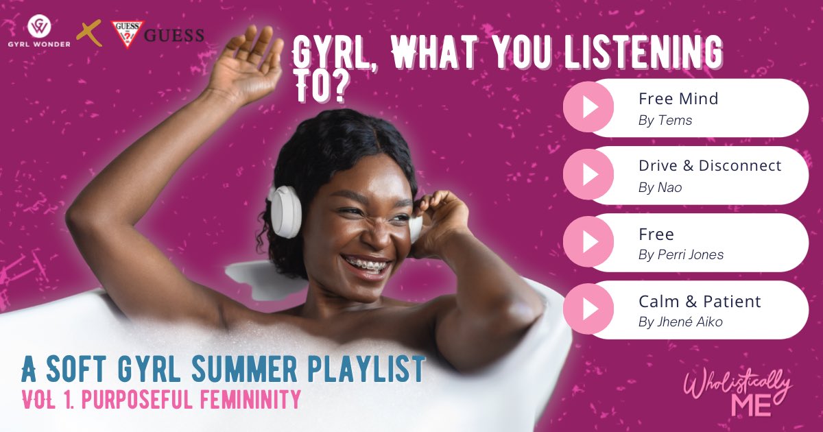 Last summer, we were all about being a #hotgyrl but this summer we’re after the ultimate #softgyrl life! 

We’ve queued up some music for you as you embrace this soft gyrl summer. Tweet us and let us know what songs are on your summer playlist? 🎶

#music #summer #WholisticallyMe