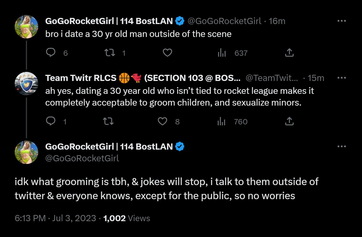 geecee ♡ on Twitter "no way gogorocketgirl is trying to defend herself