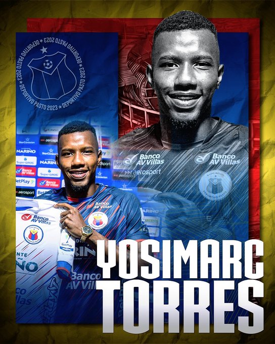 Colfootball1's tweet photo. @AtleticoHuilaof's defensive midfielder, Yosimarc Torres (24) joins @DeporPasto https://t.co/W41Ryt25Dp