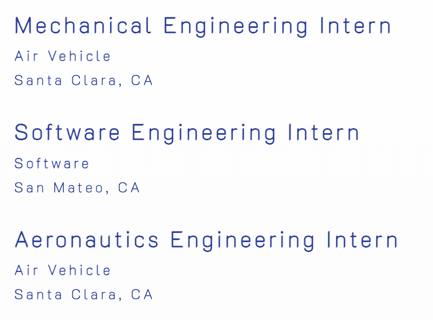 jonorlin's tweet photo. Flying Car made by @AlefAeronautics gets FAA approval. On the company's website, they post 4 jobs, 3 of which are for Engineering interns. Is that who you want building your $300K flying car? #flyingcar https://t.co/xj1iLA3piW